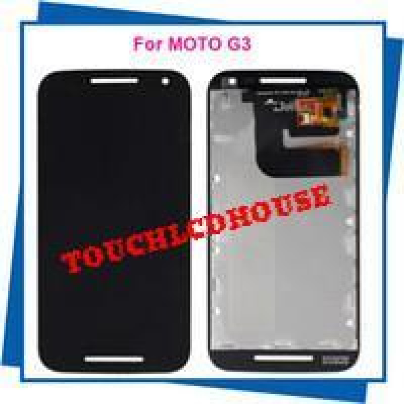 Motorola Moto G3 Display and Touch Screen Glass Combo - Black